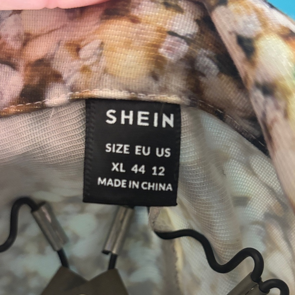 SHEIN Multicolor Patterned Blazer - Picture 2 of 4